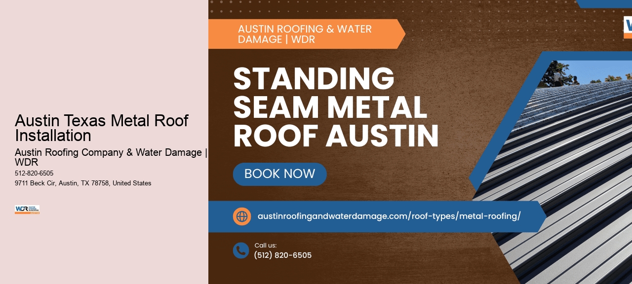 Austin Texas Metal Roof Installation